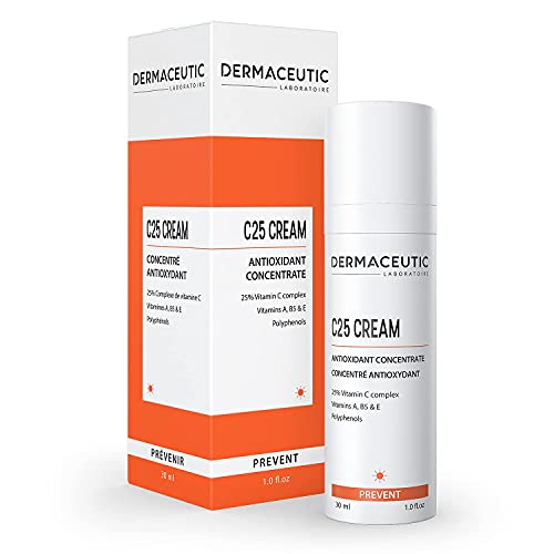 Dermaceutic C25 Cream – Crema Giorno Antiossidante Con Vitamina C – Crema Idratante Protettiva Per Il Viso Per Migliorare E Illuminare L’Incarnato – 3