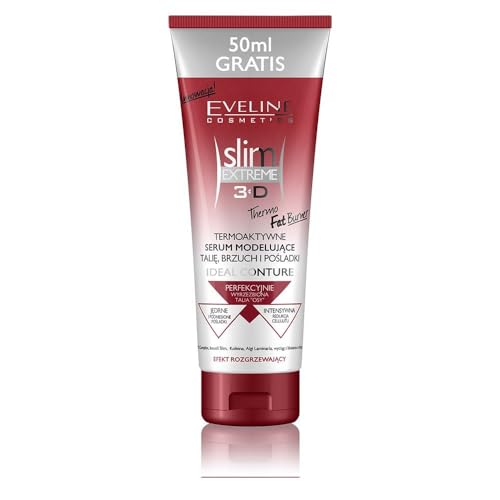 Eveline Slim 3D Thermo Active Thermo Anticellulite - Siero Dimagrante, 250 Ml