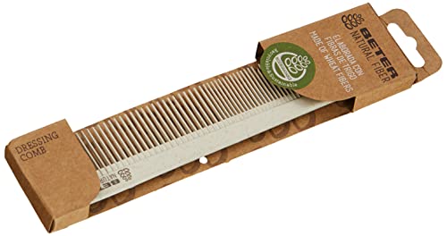 Peine Batidor Natural Fiber Beige