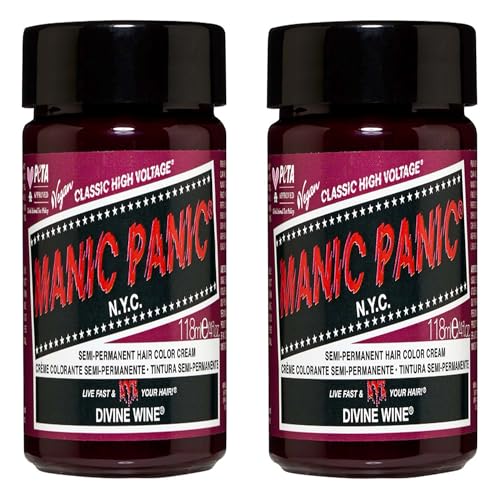 Manic Panic Divine Vin Senza Crudeltà, Vegan E Vibrante 2 X 118Ml
