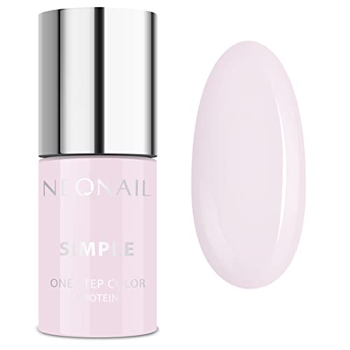 Néonail Rosa Xpress 7902-7 Smalto Uv 3 In 1 Simple One Step Color Protein Peaceful 7,2 Ml