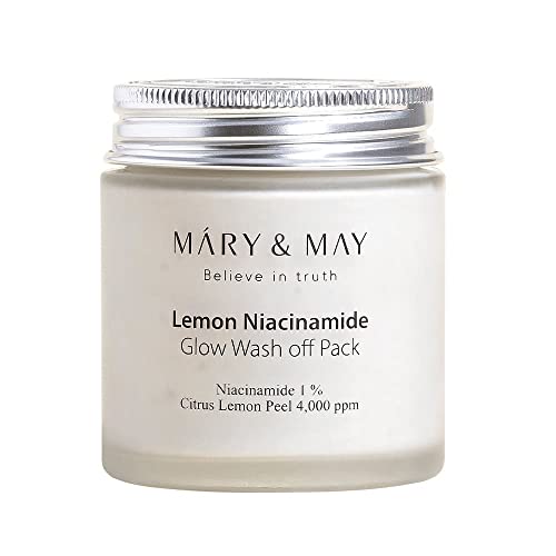 [Mary & May] Limone Niacinamide Glow Wash Off Pack 125G