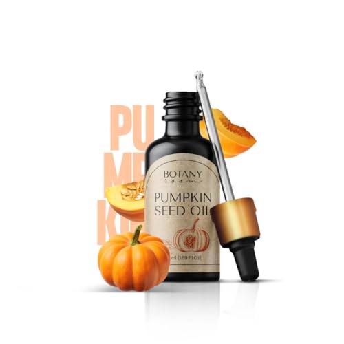 Olio Di Semi Di Zucca Biologico, 100% Puro Olio Di Semi Di Zucca Spremuto A Freddo, Favorisce La Crescita Dei Capelli, Ripara I Capelli Danneggiati, I