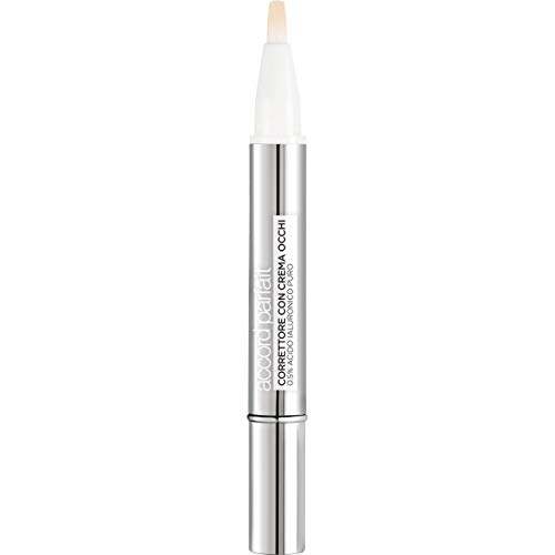 L'Oréal Paris Correttore Con Crema Occhi, Formula Con 0.5 Percento Di Acido Ialuronico, 1-2D, 1-2D - Ivory Beige, 1 Unità (Confezione Da 1)