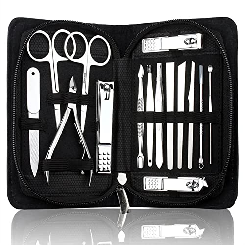 Tagliaunghie Set Professionale E Pedicure,Ragazza Grooming Kit Strumenti Per Manicure In Acciaio Forbicine Unghie Manicure E Pedicure Set Kit Manicure