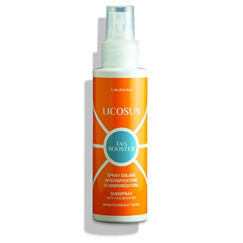 Latte Spray Intensificatore Di Abbronzatura. Senza Filtri. Con Tirosina E Licopene. Abbronzatura Ultra-Rapida. Stimola Ed Accelera Abbronzatura Natura