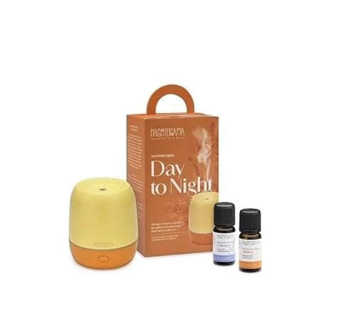 Nasoterapia "Day To Night" Diffusore Ad Ultrasuoni Con Olio Essenziale Attiva E Calma