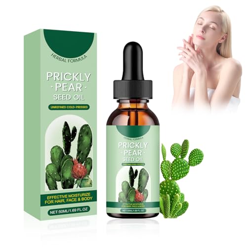 Mingruo Olio Di Semi Di Fico D'India, Olio Essenziale Di Cactus Puro, Olio Di Fico D'India, Olio Di Semi Di Fico D'India Biologico Puro Per Viso Corpo