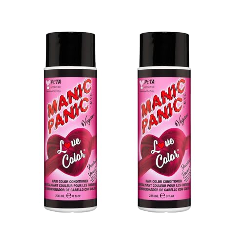 Manic Panic Love Color Fièvre Fuschia, Senza Crudeltà, Vegano E Vibrante 2 X 236Ml
