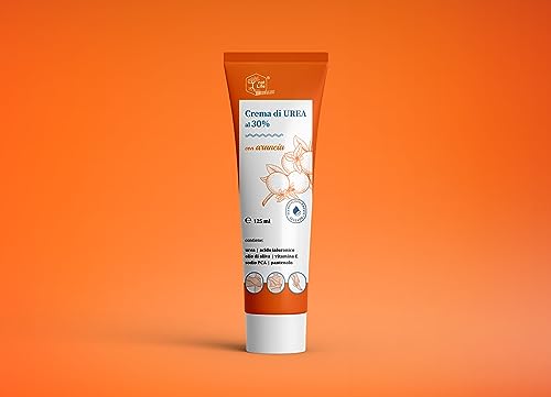 Crema Con Urea 30% Maxi Formato 125Ml Per Cicatrici Eczemi,Cheratosi Psoriasi Eruzioni Cutanee. Prodotto Per Pelle Secca E Screpolata Aiuta A Rimuover