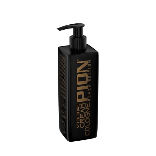 Pion Black Edition After Shave Cream & Cologne Pcc Series – Rinfresco E Cura Dopo La Rasatura (390 Ml (Confezione Da 1), Pcc3 Gold)
