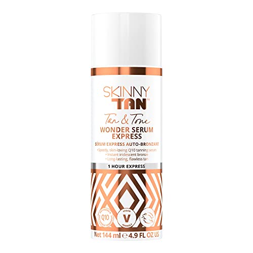 Skinny Tan Pre-Tan Primer - Skin Exfoliator For Body - Natural Skin Exfoliant - Gentle Apricot Seed Powder - Leaves Skin Brighter, Smoother - 4.2 Oz