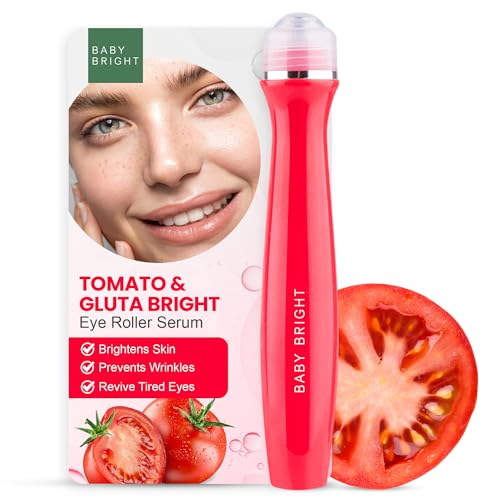 Baby Bright Advanced Siero - Idratante Roll On Serum, Rullo Contorno Intensivo, Riduce Contorno Occhi Occhiaie, Schiarisce Contorno Occhi – Pomodoro &