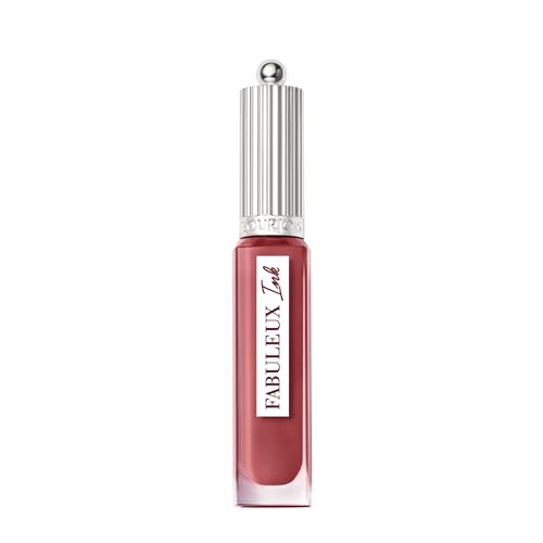 Bourjois Fabuleux Ink Lacquer, 01 Marshma'Love, Tinta Labbra Glossata, Formula Idratante. Arricchita Con Olio Di Girasole, No Transfer, Non Secca E A