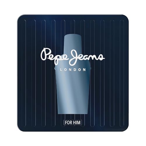 Pepe Jeans Addictive For Him Confezione Regalo Profumi Uomo 2 Pezzi Eau De Parfum Uomo 100Ml E Gel Doccia 100Ml Set Di Fragranze Orientali E Legnose