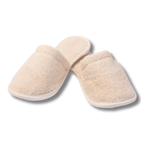 Eco Bath London - Pantofole In Spugna Naturale, Misura: M