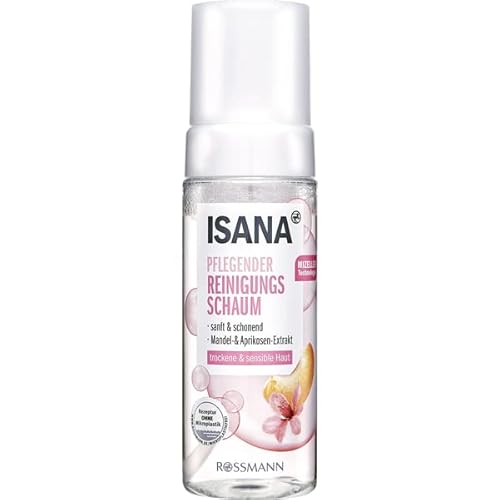 Isana Schiuma Detergente Nutriente Estratto Di Mandorle E Albicocche 150 Ml