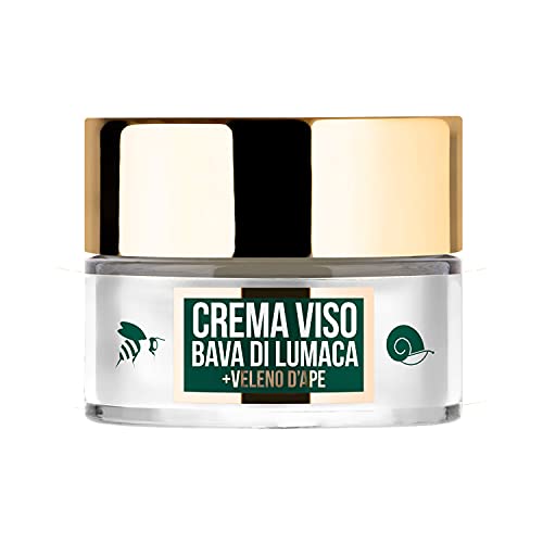 Wonder Bee Snail, Crema Viso Alla Bava Di Lumaca E Veleno D'Ape, Rigenerante E Tonificante (50Ml) - Wonder Company