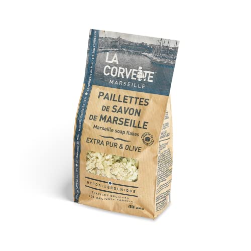 La Corvette, Autentico Sapone Di Marsiglia In Scaglie, 100% Vegetale, 750G