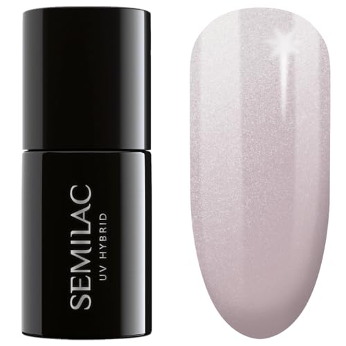 Semilac Smalto Semipermanente Uv 236 Peach Pearl 7 Ml Collezione Wedding Pearls