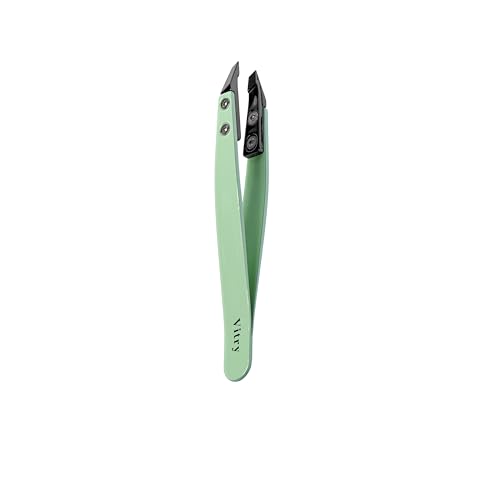 Vitry Pinzetta Per Epilazione Acciaio Inox E Ceramica Verde