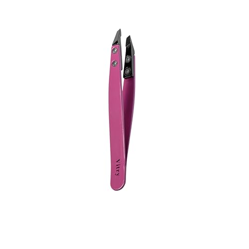 Vitry Pinzetta Per Epilazione Acciaio Inox E Ceramica Rosa