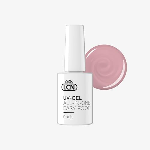 Lcn Gel Uv All In One Gel Foot – Smalto Uv 3 In 1 – Shellac Per Una Presa Ancora Migliore – Adesione, Costruzione E Sigillatura – Vegano, Senza Sperim