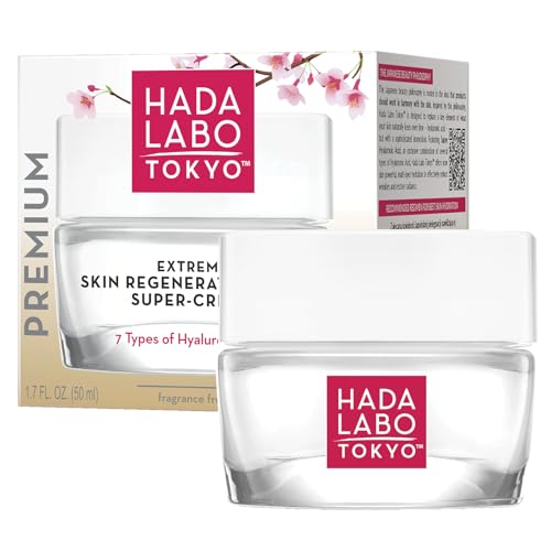 Hada Labo Tokyo Crema Notte Premium Anti Invecchiamento Idratante Viso Con Acido Ialuronico