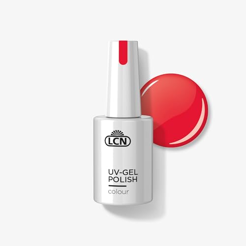 Lcn Smalto Uv Coral Reef: Shellac Coprente E Di Lunga Durata – Delicato Soak-Off – Vegano, Senza Sperimentazione Animale E Senza Hema – 10 Ml