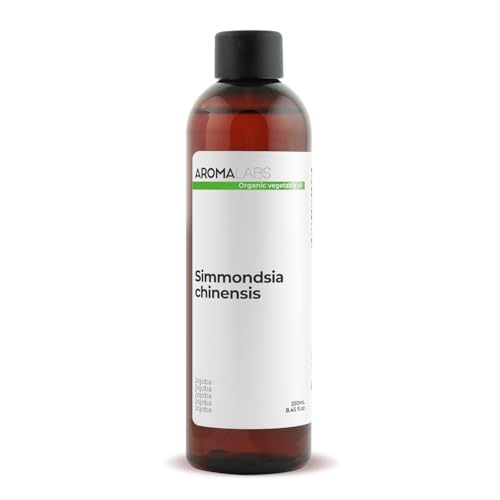 Aroma Labs - Organic Jojoba - Virgin And Cosmos Certified Vegetable Oil - 250 Ml