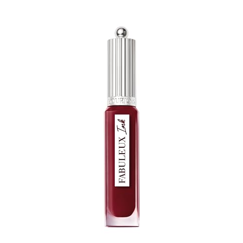 Bourjois Fabuleux Ink Lacquer, 05 Berry'Tale Romance, Tinta Labbra Glossata. Arricchita Con Olio Di Girasole, No Transfer, Non Secca E A Prova Di Sbav