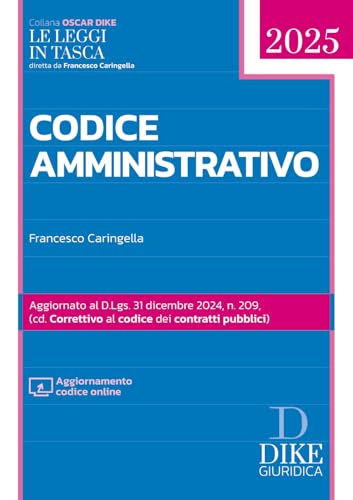 Codice Amministrativo Pocket 2025. Con Aggiornamento Codice Online