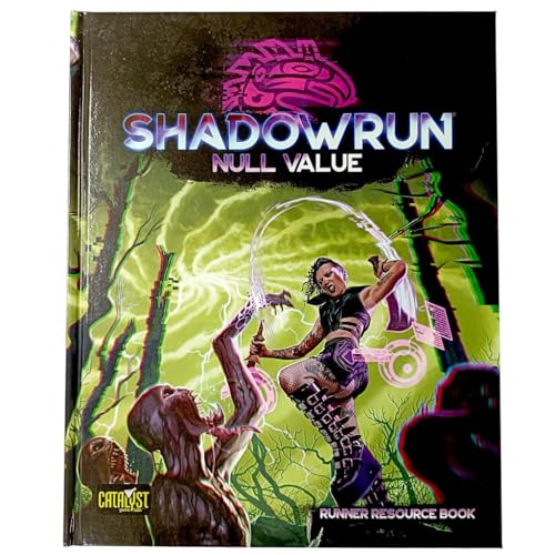 Shadowrun Sixth World: Null Value - Runner Resource Book | Roleplaying Game | Rpg | Catalyst Game Labs | English Language