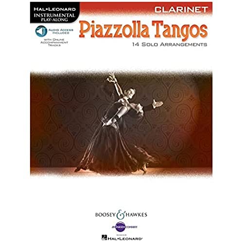 Piazzolla Tangos: Clarinet: 14 Solo Arrangements. Clarinet.