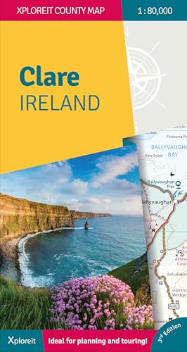 The Xploreit Map Of County Clare Ireland
