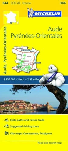 Michelin France Aude, Pyrénées-Orientales: Map