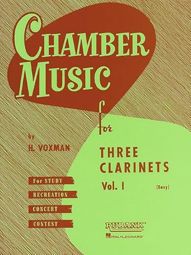 Chamber Music For Three Clairinets Easy: Full Score (1)