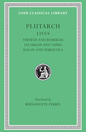 Theseus And Romulus Lycurgus And Numa Solon And Publicola