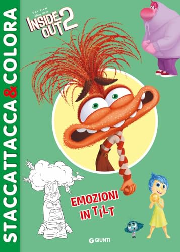 Emozioni In Tilt. Inside Out 2. Staccattacca&Colora. Con Adesivi. Ediz. A Colori