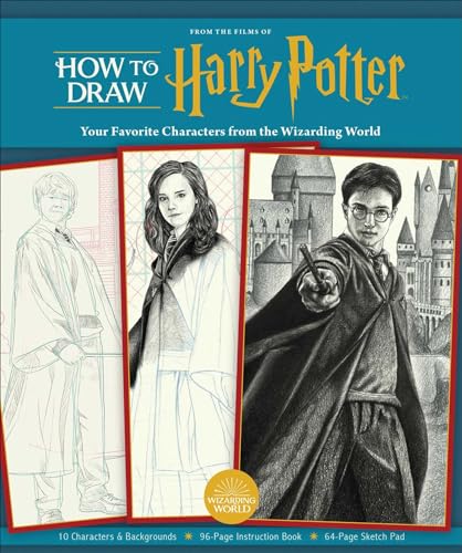 How To Draw: Harry Potter: Includes Instruction Book And Sketch Pad