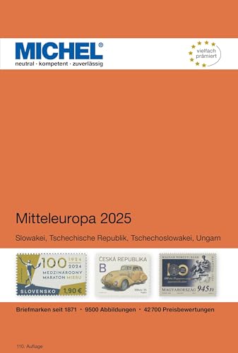 Mitteleuropa 2025: Slowakei, Tschechische Republik, Tschechoslowakei, Ungarn, Westungarn