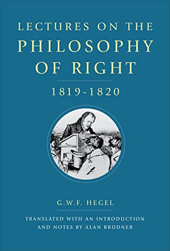 Lectures On The Philosophy Of Right, 1819-1820