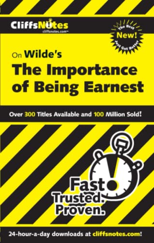 Cliffsnotes On Wilde'S The Importance Of Being Earnest
