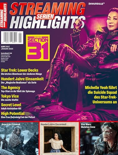 Streaming Serien Highlights. Ausgabe Januar 2025 (#321)