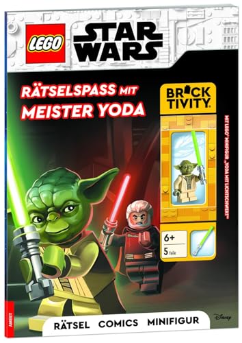 Lego® Star Wars(Tm) - Rätselspaß Mit Meister Yoda: Mit Minifigur "Yoda Mit Lichtschwert"