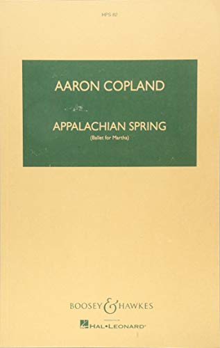 Appalachian Spring: Score