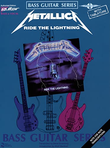 Metallica - Ride The Lightning: Play It Like It Is Bass