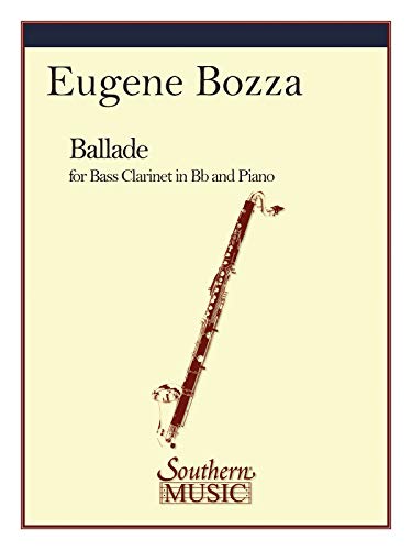 Ballade For Bass Clarinet In Bb And Piano