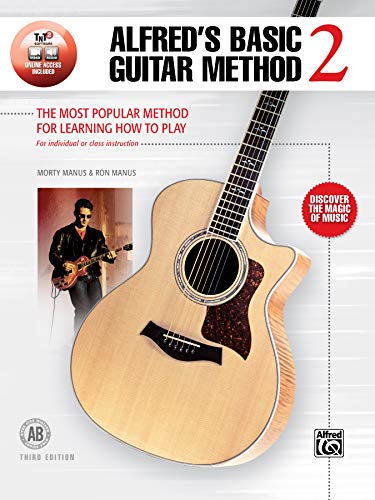 Alfred'S Basic Guitar Method 2: The Most Popular Method For Learning How To Play, Book & Online Audio