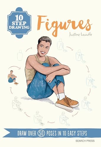 10 Step Drawing Figures: Draw Over 50 Poses In 10 Easy Steps